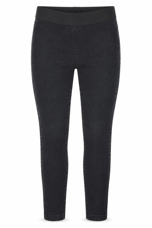 Marks & Spencer Womens Black Cotton Jegging Jeans Size 10 Regular