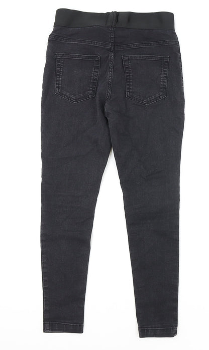 Marks & Spencer Womens Black Cotton Jegging Jeans Size 10 Regular