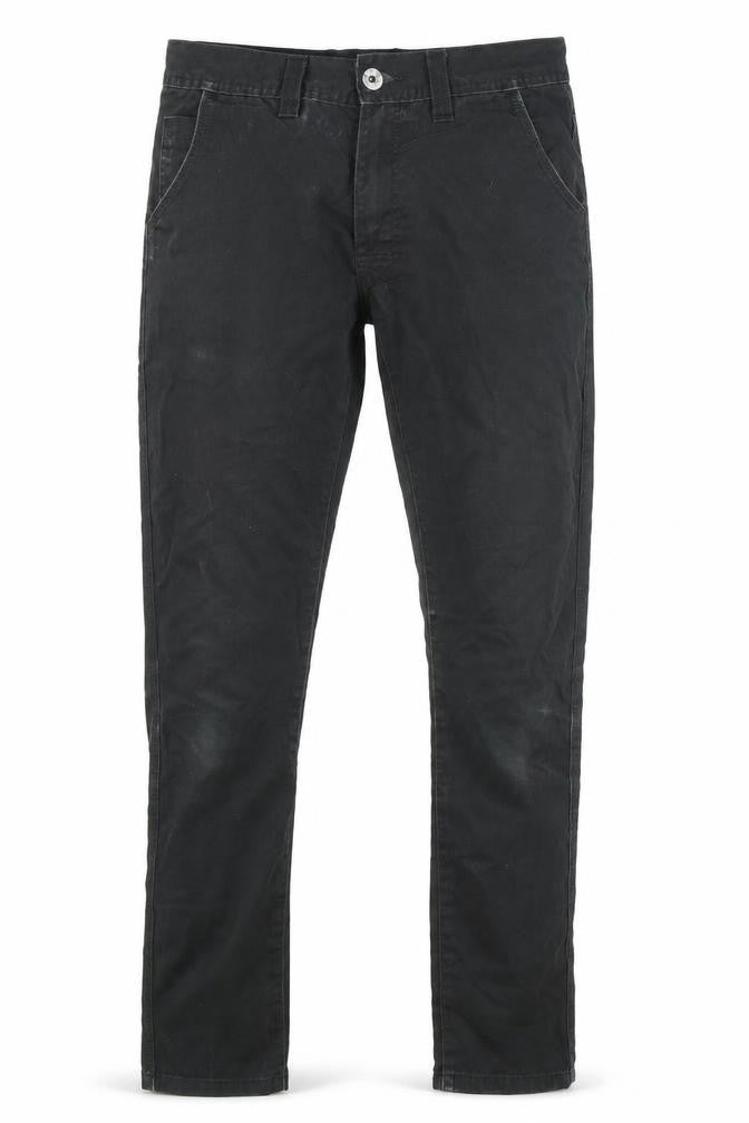 Industrialize Mens Black Cotton Skinny Jeans Size 30 in Regular Zip