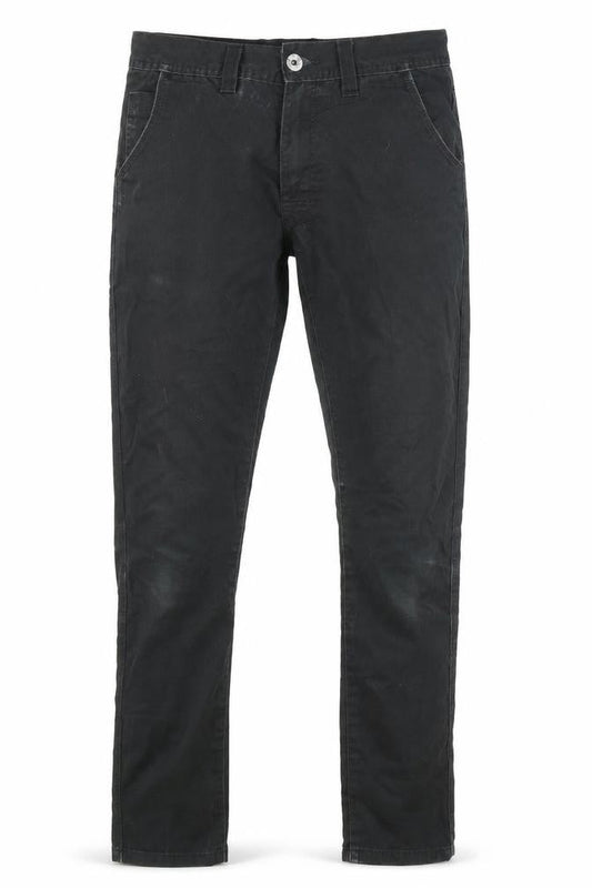 Industrialize Mens Black Cotton Skinny Jeans Size 30 in Regular Zip