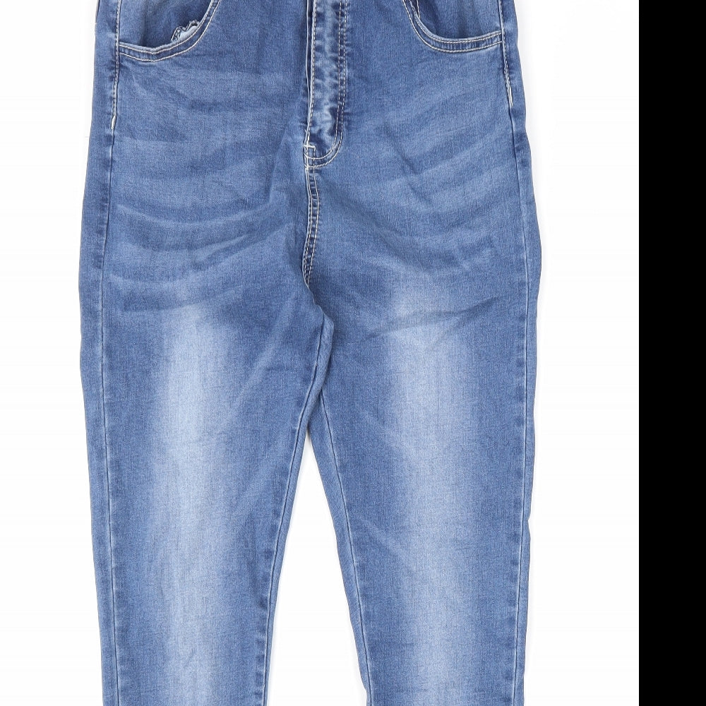 Desire Womens Blue Cotton Skinny Jeans Size 30 in L32 in Regular Zip