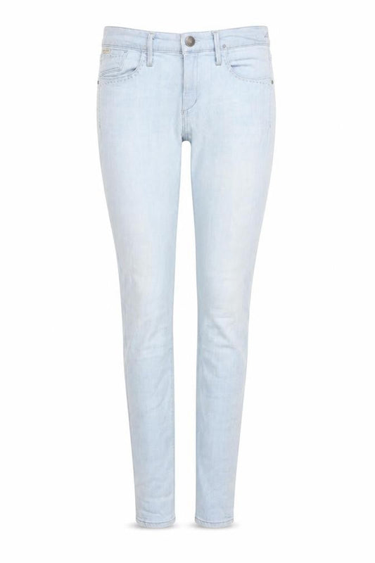 GOLDSIGN Womens Blue Cotton Skinny Jeans Size 26 in L32 in Regular Button