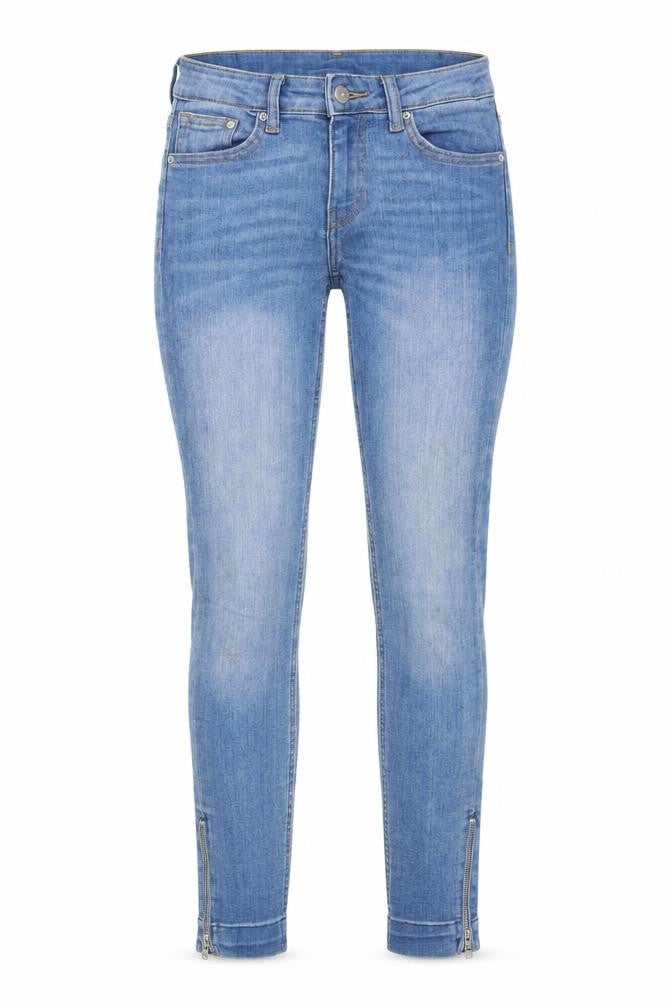 H&M Womens Blue Cotton Skinny Jeans Size 26 in L27 in Regular Button