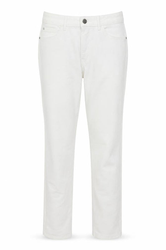 Marks & Spencer Womens White Cotton Skinny Jeans Size 30 in L30 in Regular Button