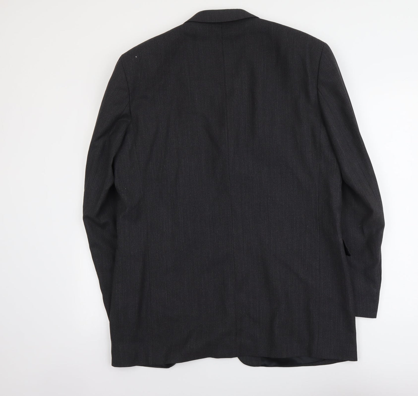 NEXT Mens Grey Polyester Jacket Suit Jacket Size L Regular