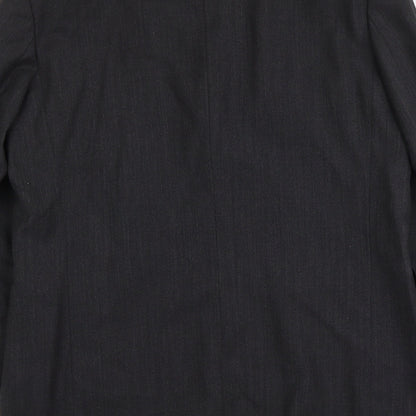 Next Mens Grey Polyester Jacket Suit Jacket Size L Regular