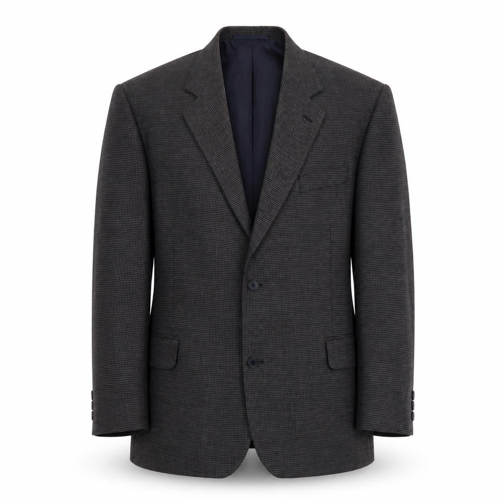 Stafford Ellison Mens Grey Wool Jacket Suit Jacket Size XL Regular