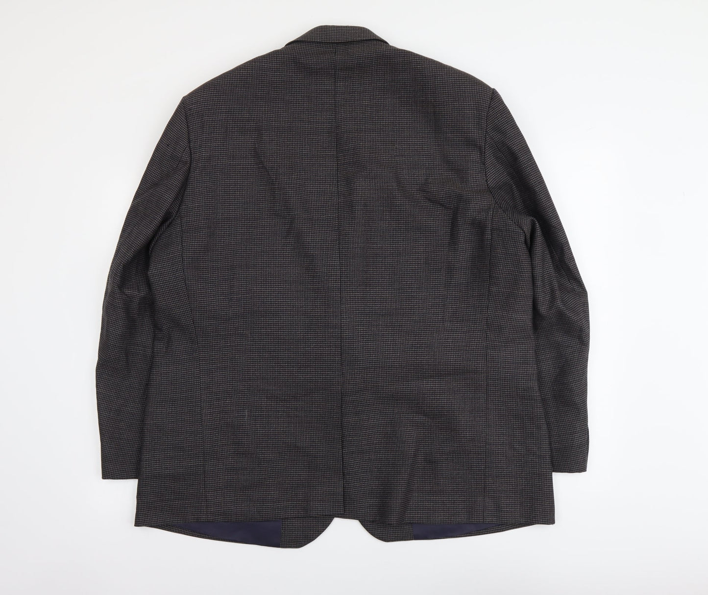Stafford Ellison Mens Grey Wool Jacket Suit Jacket Size XL Regular