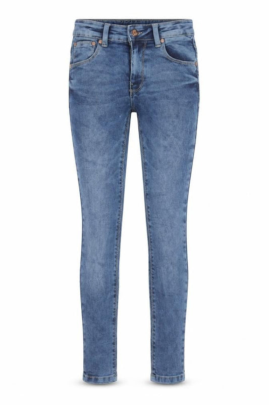 Cost:bart Womens Blue Cotton Skinny Jeans Size 24 in Regular Zip