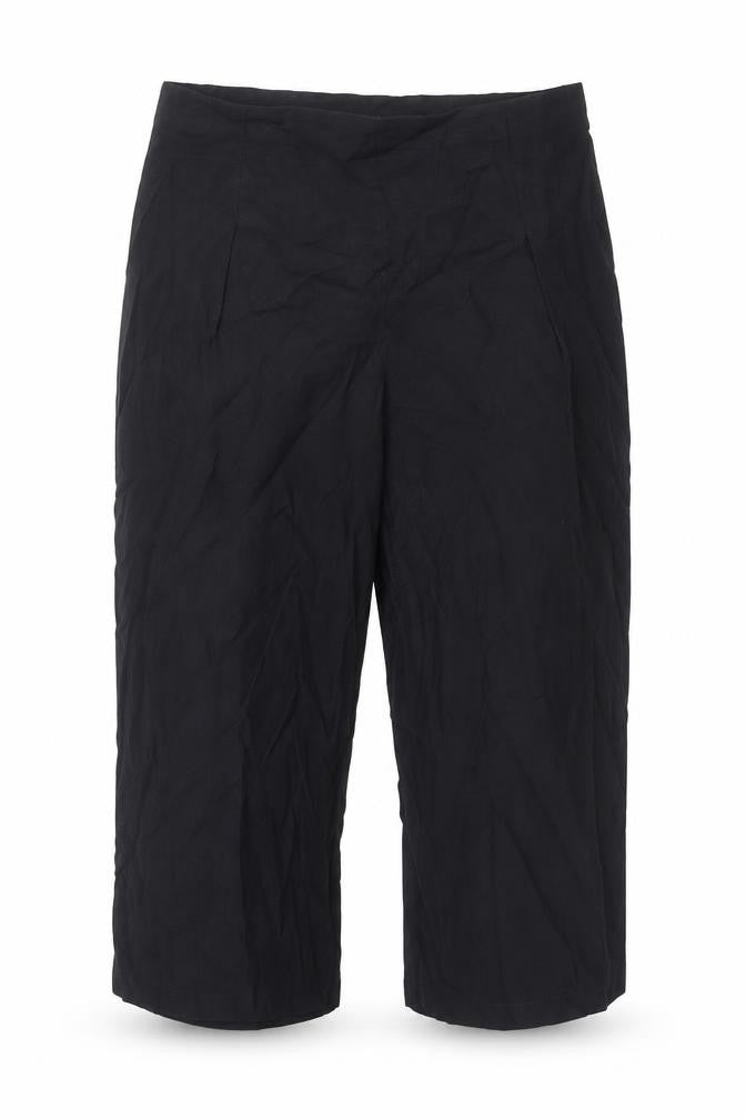 Et Vous Womens Black Viscose Trousers Size 14 Regular Zip