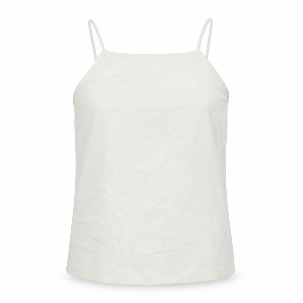 ASOS Womens White Polyester Camisole Tank Size 10 Square Neck