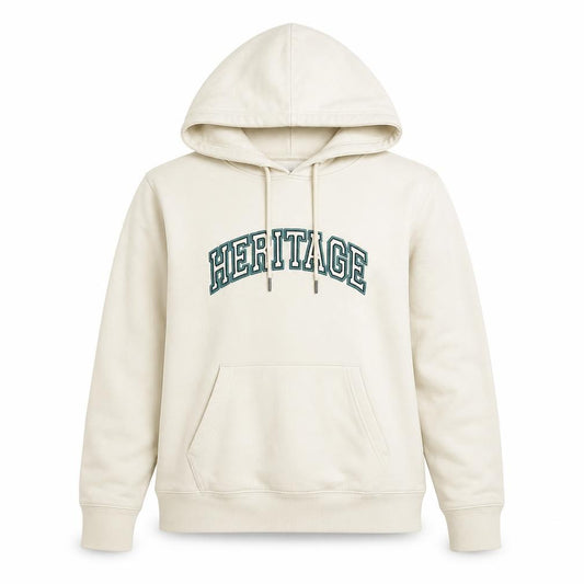 Marks and Spencer Womens Beige Cotton Pullover Hoodie Size S Pullover - Heritage