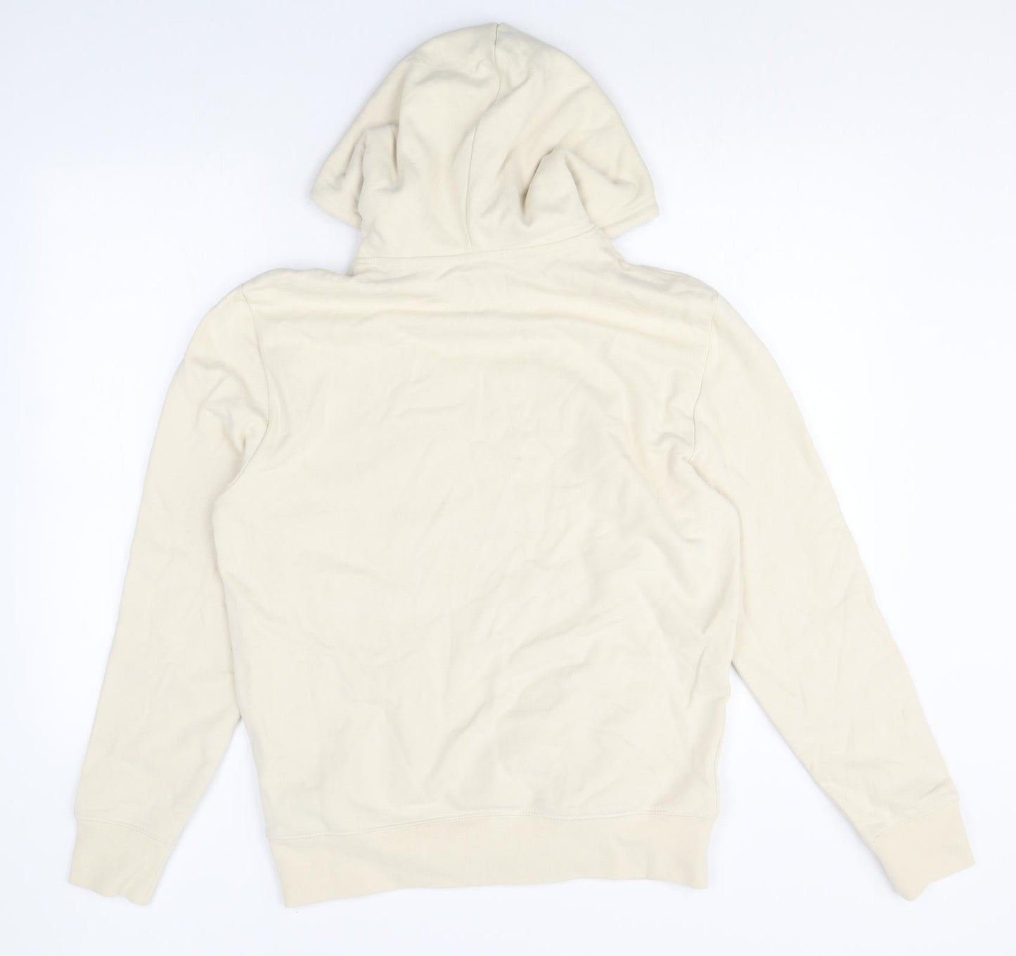 Marks and Spencer Womens Beige Cotton Pullover Hoodie Size S Pullover - Heritage