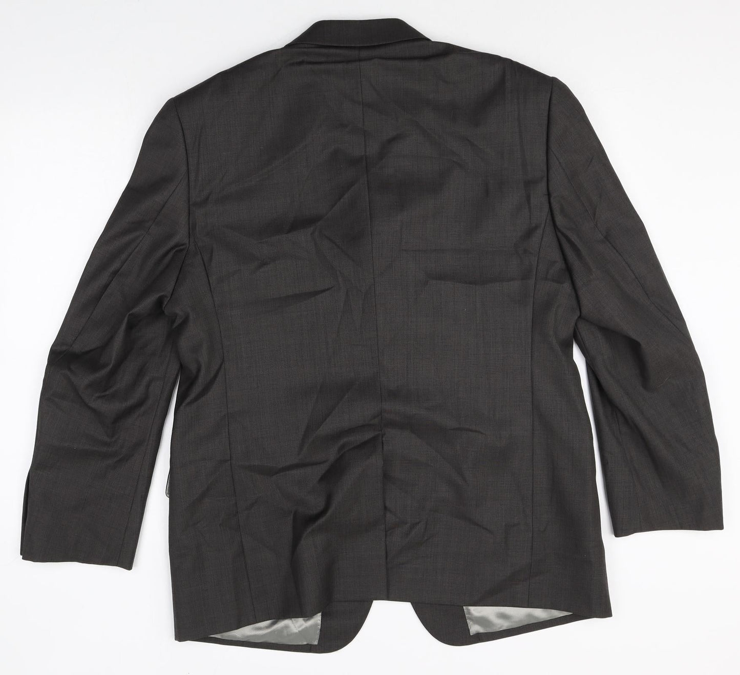 Marks and Spencer Mens Grey Wool Jacket Suit Jacket Size 42 Regular