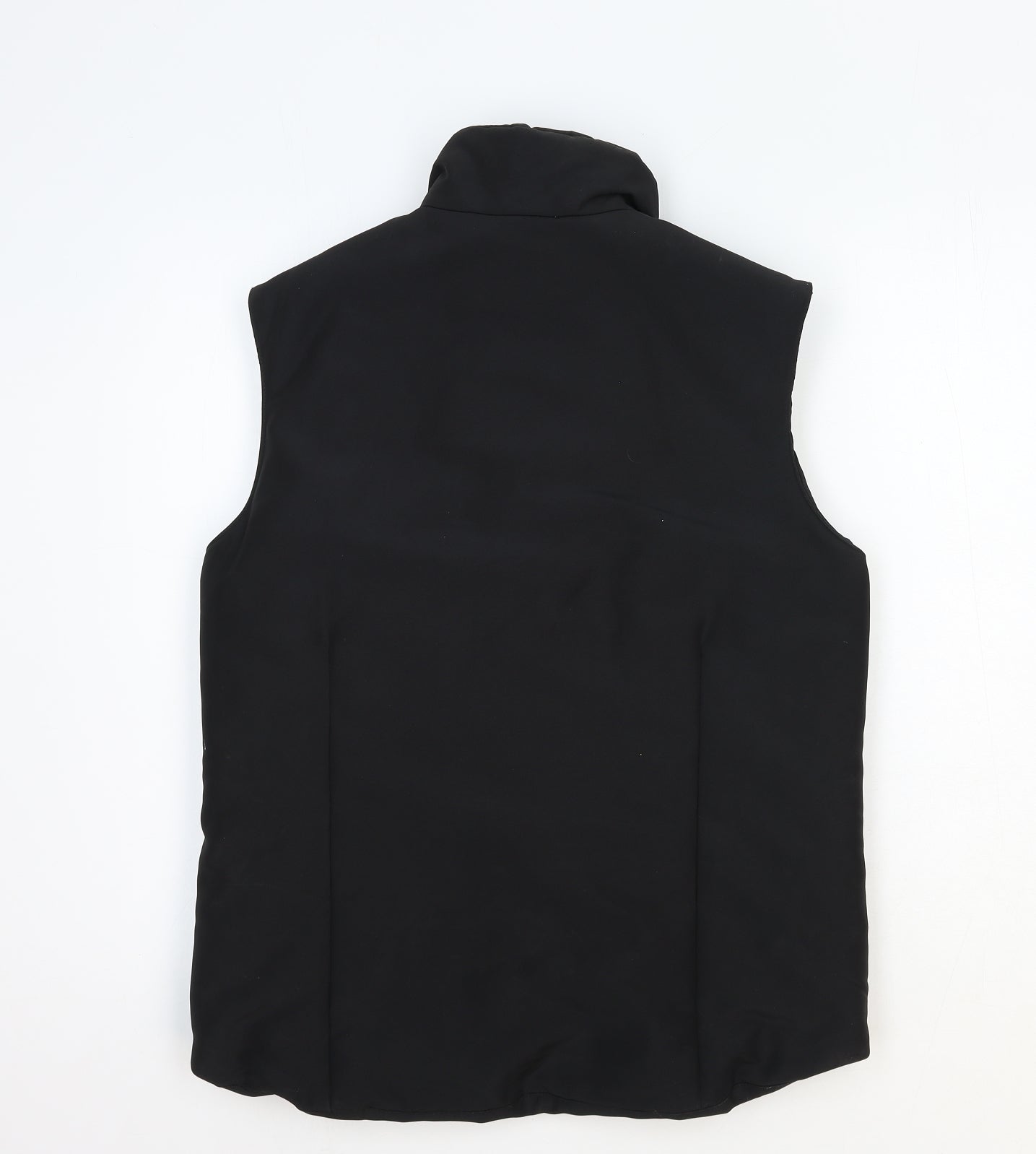 Yessica Womens Black Gilet Jacket Size 10 Zip