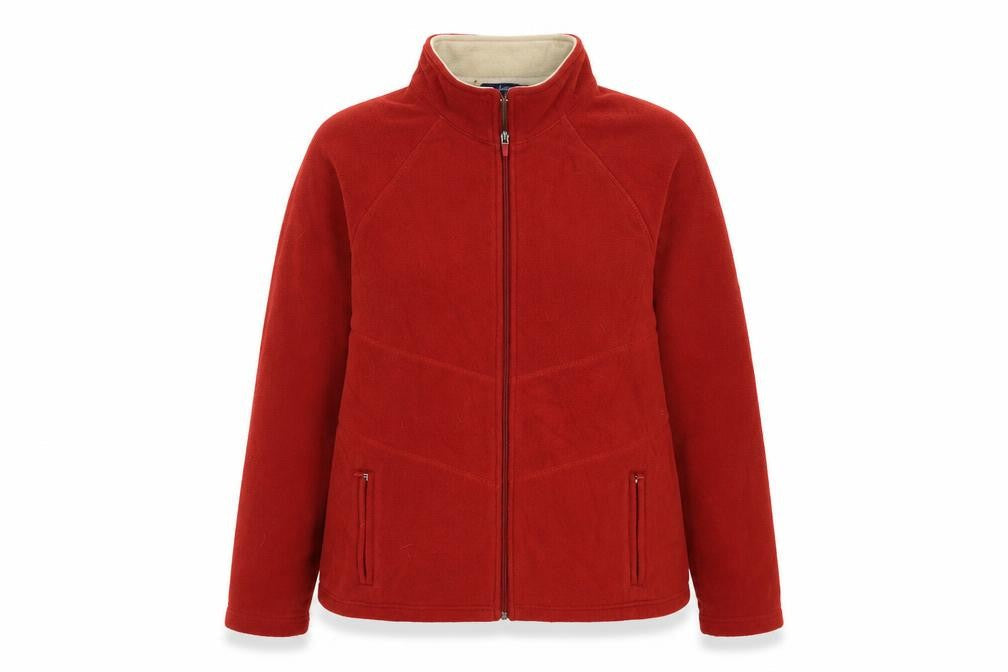 Reimans Womens Orange Jacket Size XL Zip