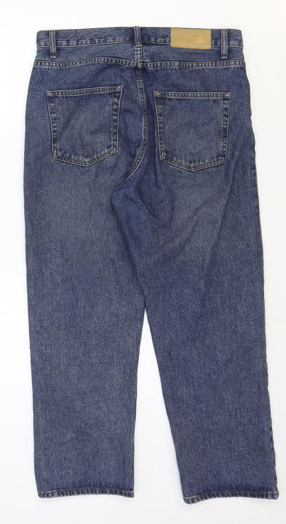 Cheap Monday Mens Blue Cotton Straight Jeans Size 31 in Regular Zip