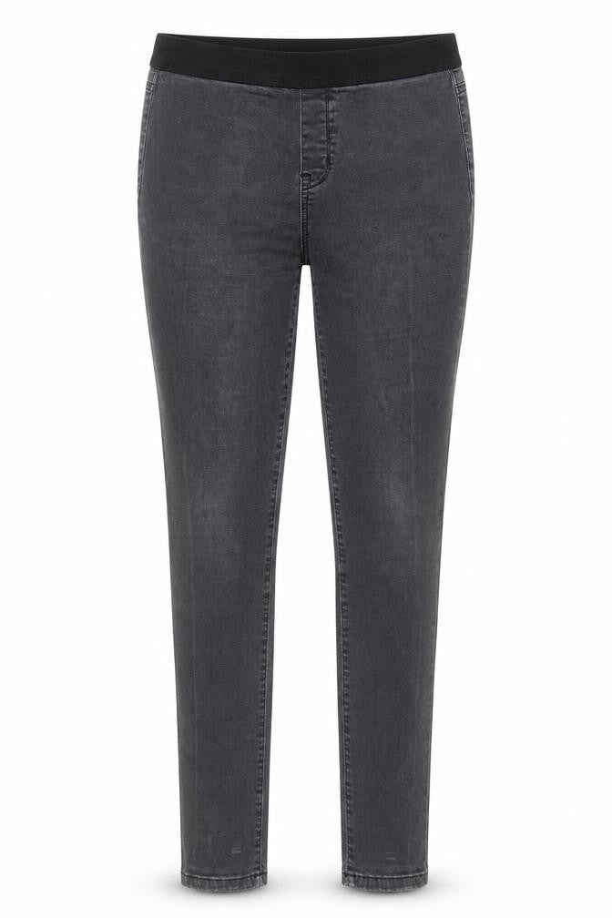 Linea Womens Grey Cotton Jegging Jeans Size 12 Regular