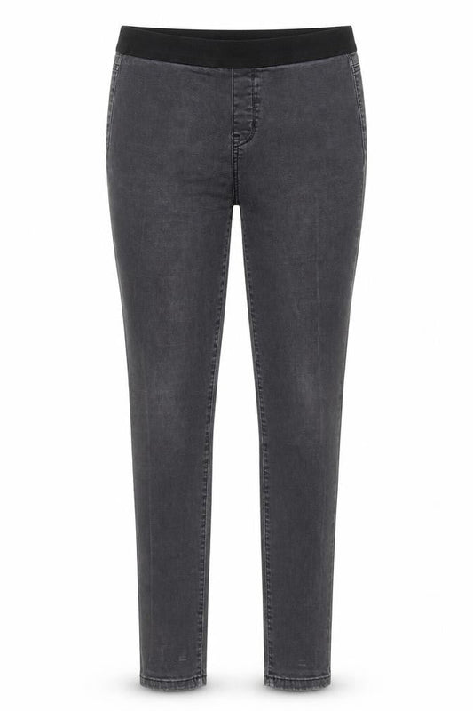 Linea Womens Grey Cotton Jegging Jeans Size 12 Regular