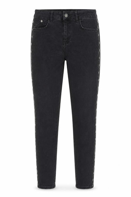 Zara Womens Black Cotton Skinny Jeans Size 8 Regular Zip