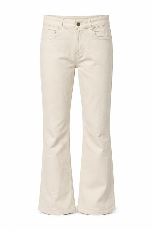 Preworn Womens Brown Cotton Wide-Leg Jeans Size 30 in Regular Zip
