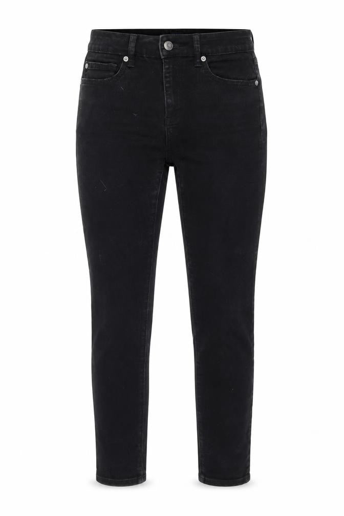 Gap Womens Black Cotton Skinny Jeans Size 28 in L28 in Regular Button