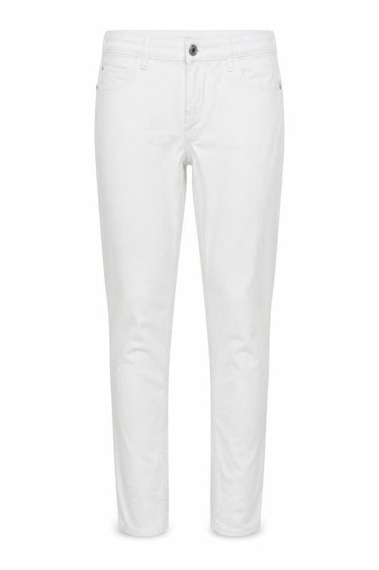 Calliope Womens White Cotton Skinny Jeans Size M L30 in Regular Button