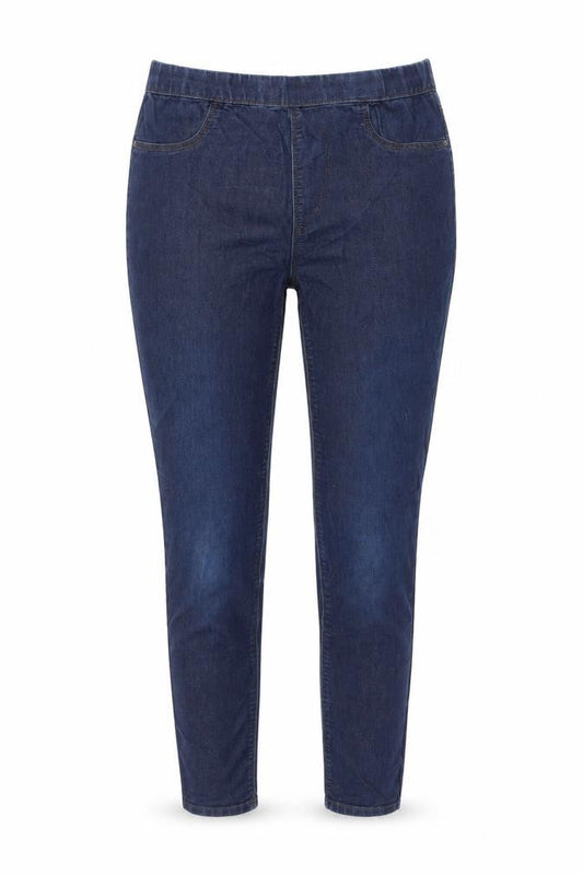 Papaya Womens Blue Cotton Jegging Jeans Size 8 L26 in Regular
