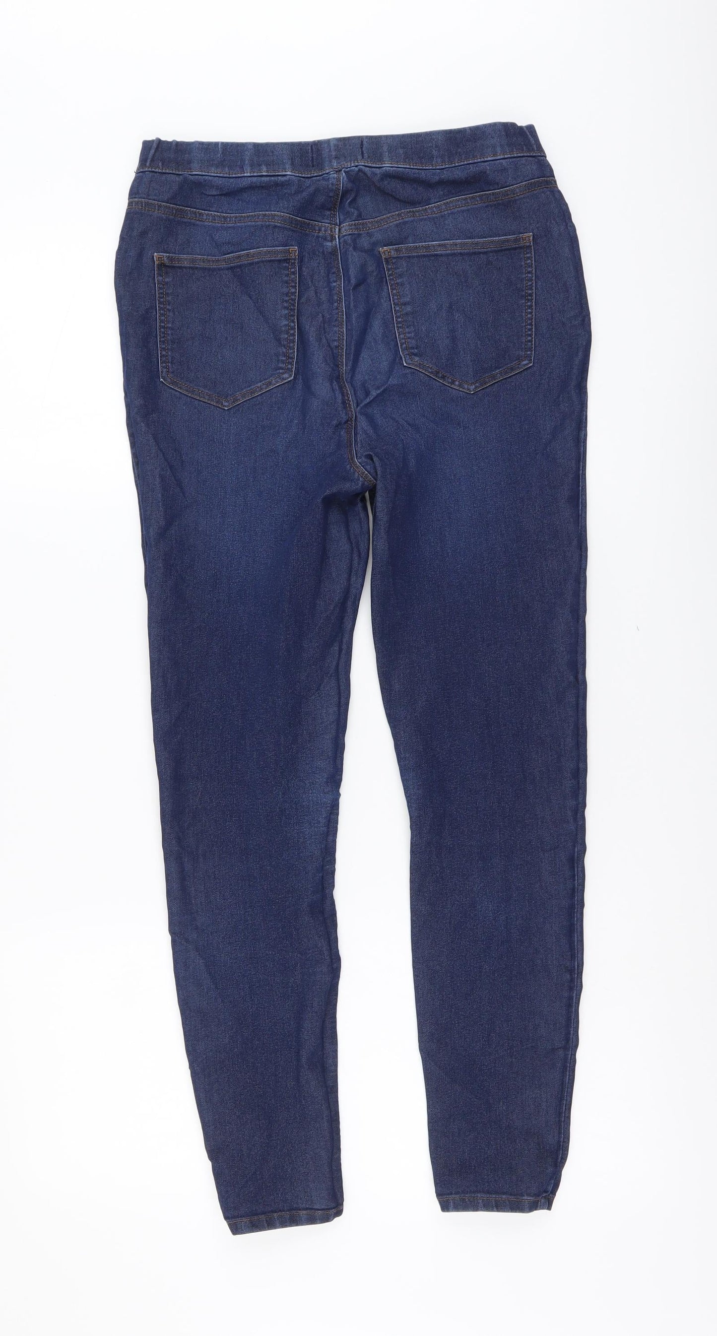 Papaya Womens Blue Cotton Jegging Jeans Size 8 L26 in Regular