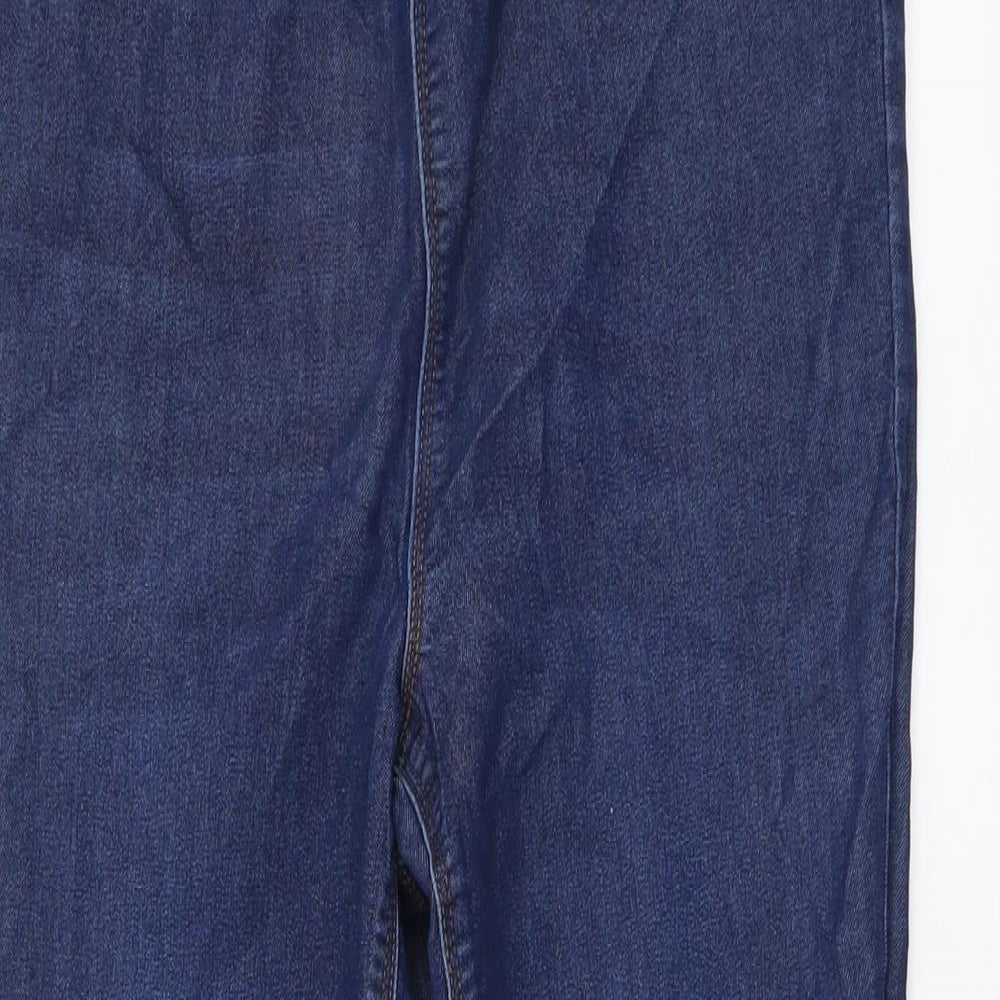 Papaya Womens Blue Cotton Jegging Jeans Size 8 L26 in Regular