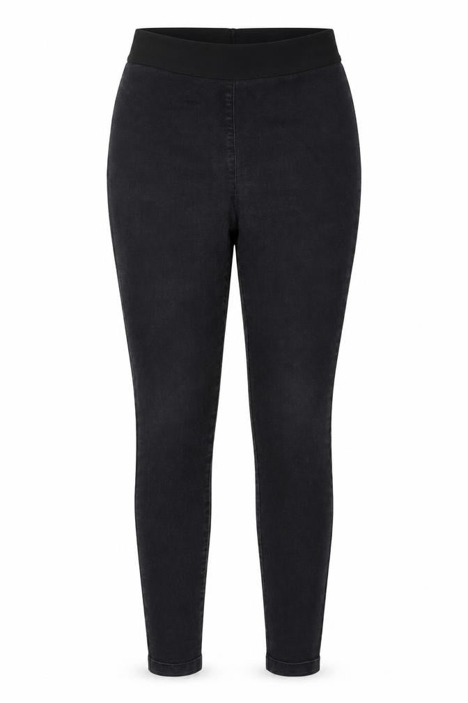 Marks & Spencer Womens Black Cotton Skinny Jeans Size 10 Regular
