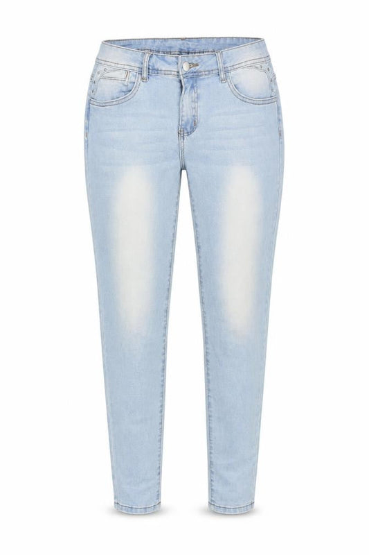 SHEIN Womens Blue Cotton Skinny Jeans Size 30 in Slim Zip