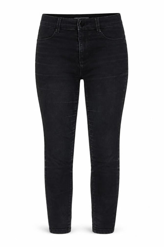 Dorothy Perkins Womens Black Cotton Skinny Jeans Size 6 Regular Zip