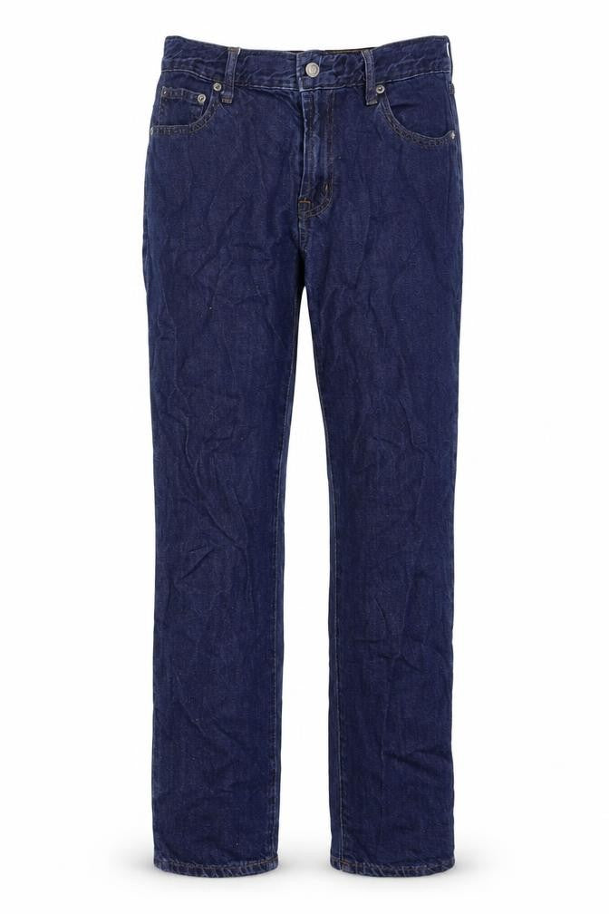Gap Mens Blue Cotton Straight Jeans Size 26 in Regular Zip