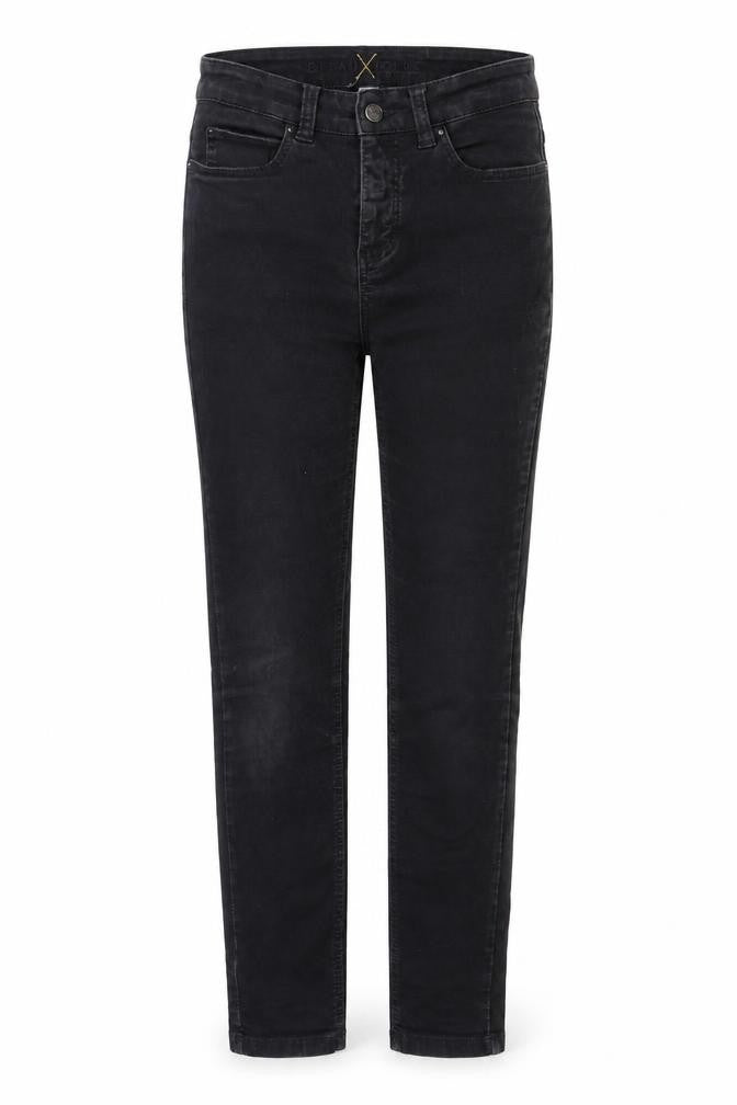 Dream Jeans Womens Black Cotton Skinny Jeans Size 26 in Regular Zip
