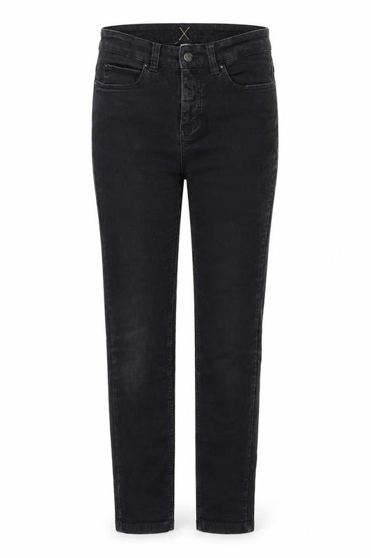 Dream Jeans Womens Black Cotton Skinny Jeans Size 26 in Regular Zip