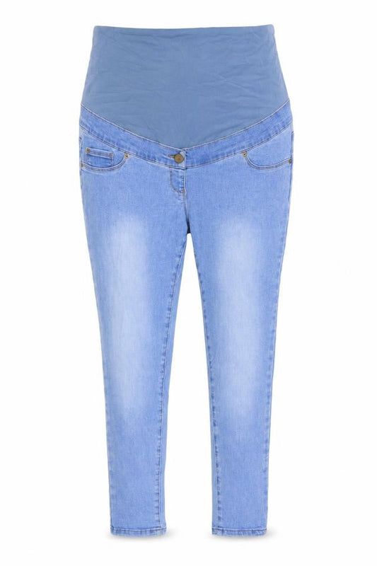 Next Womens Blue Cotton Jegging Jeans Size 10 L26 in Regular Button