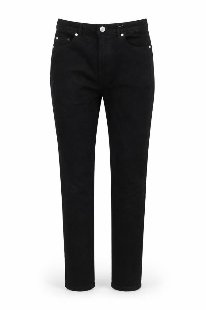 Marks & Spencer Womens Black Cotton Skinny Jeans Size 10 L30 in Regular Button