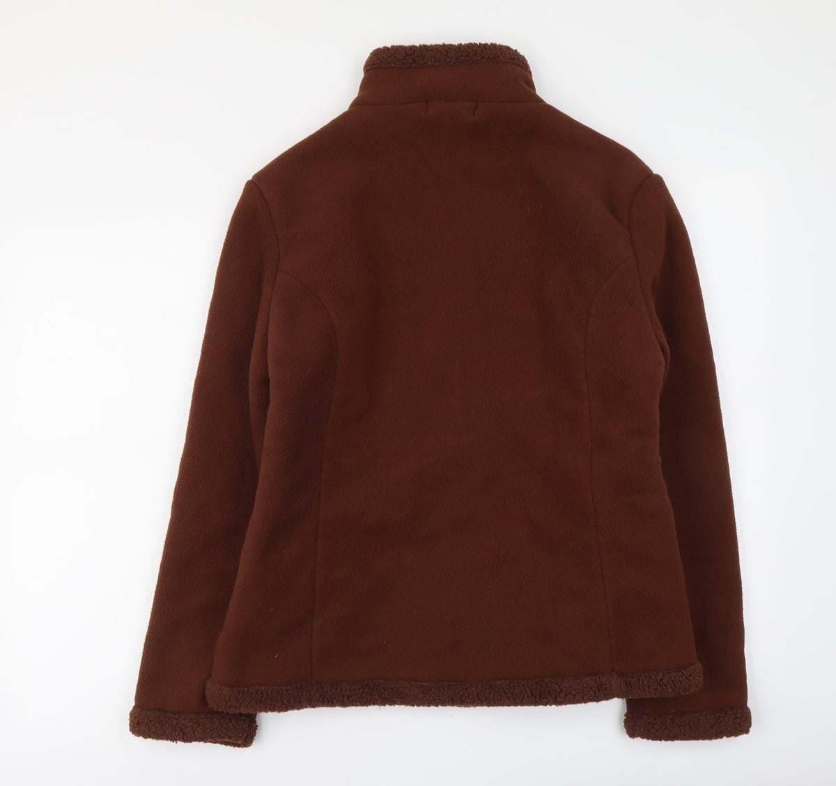 QED Womens Brown Jacket Size M Zip