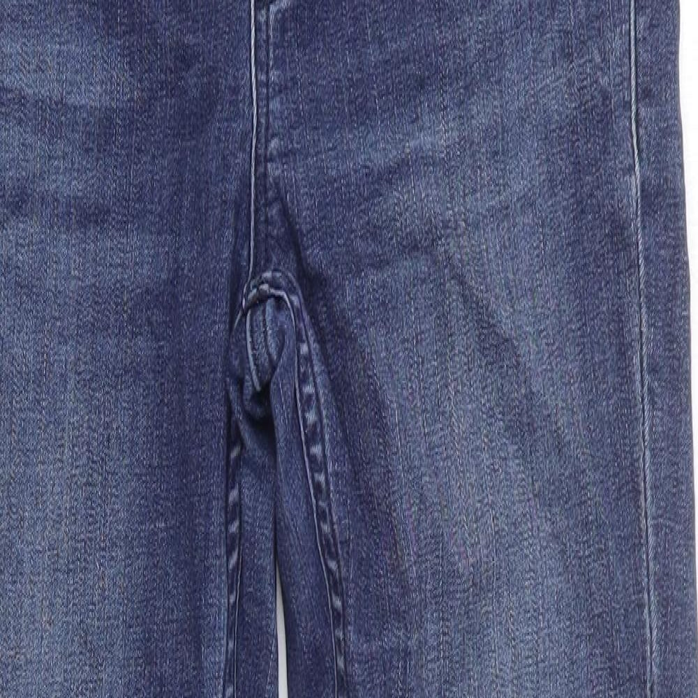 H&M Womens Black Cotton Skinny Jeans Size S Regular
