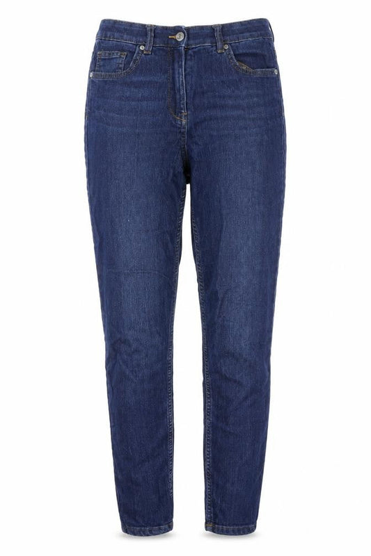 Papaya Womens Blue Cotton Skinny Jeans Size 8 Slim Button