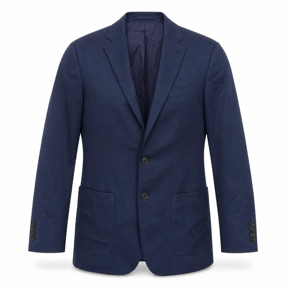 Marks & Spencer Mens Blue Polyester Jacket Suit Jacket Size 40 Regular