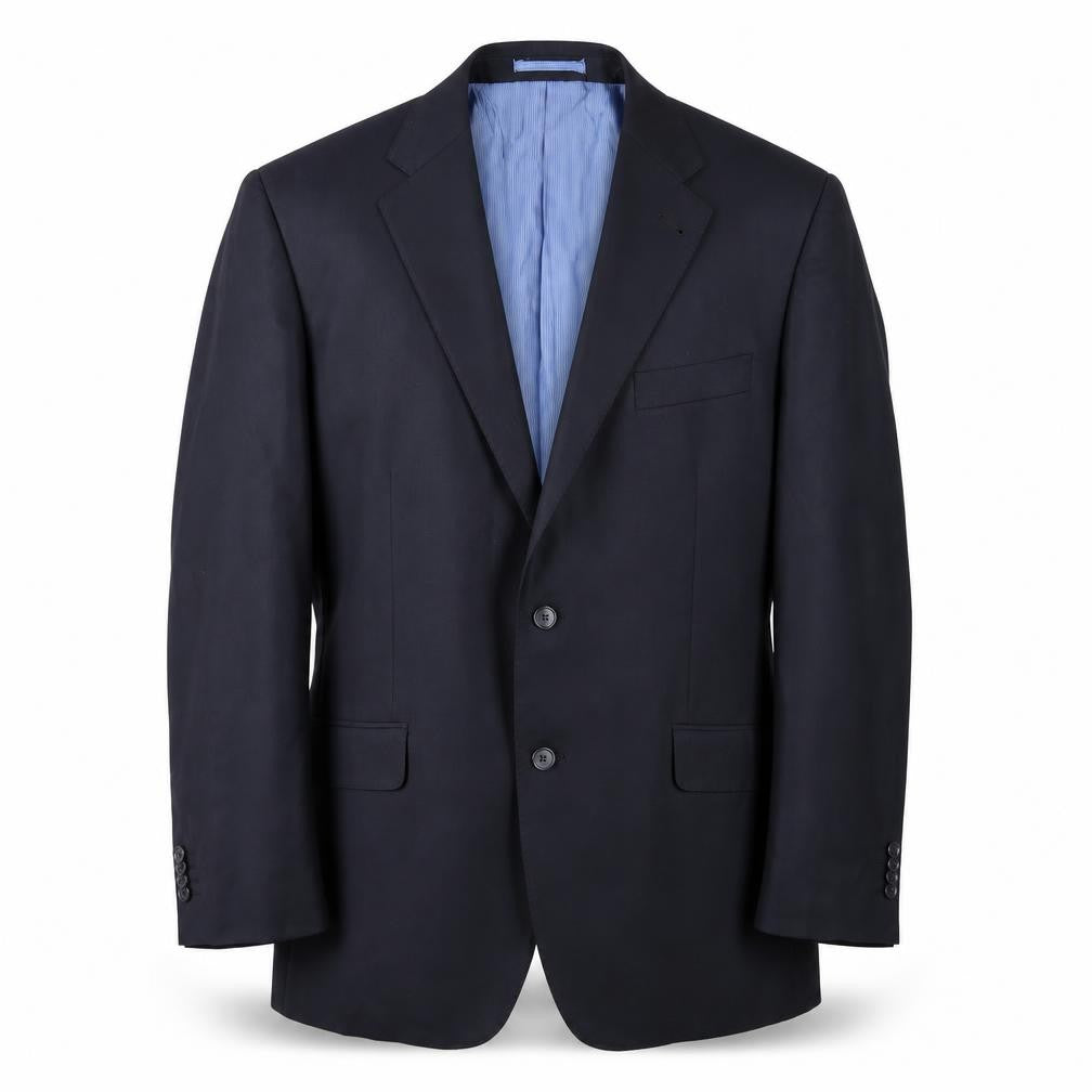 Geirge Mens Black Polyester Jacket Suit Jacket Size 42 Regular