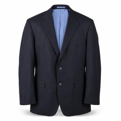 Geirge Mens Black Polyester Jacket Suit Jacket Size 42 Regular
