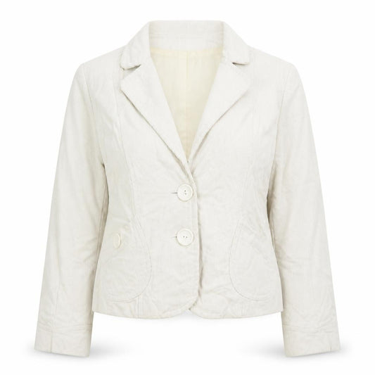 Alibi Womens Ivory Jacket Blazer Size 14 Button