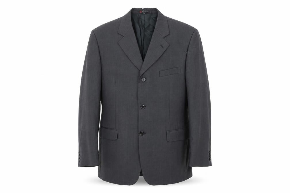 Ciro Citterio Mens Grey Polyester Jacket Suit Jacket Size 44 Regular