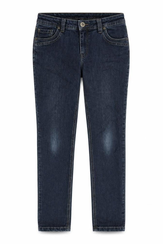 YES YES Womens Blue Cotton Skinny Jeans Size 32 in Slim Zip
