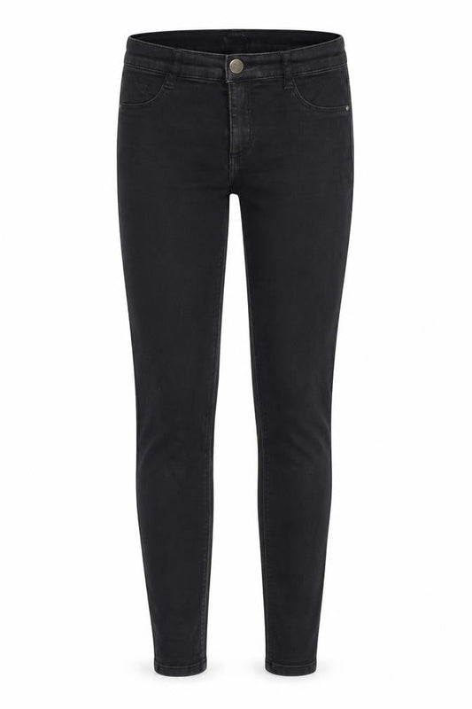 Dorothy Perkins Womens Black Cotton Skinny Jeans Size 8 Slim Zip