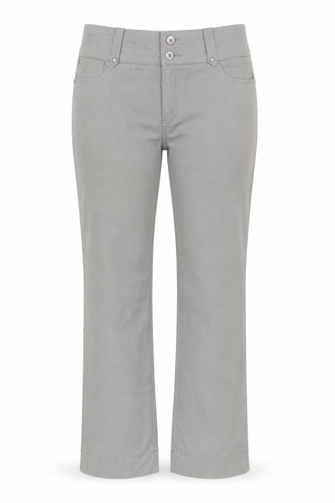 Blurr Womens Grey Cotton Straight Jeans Size 32 in Regular Zip