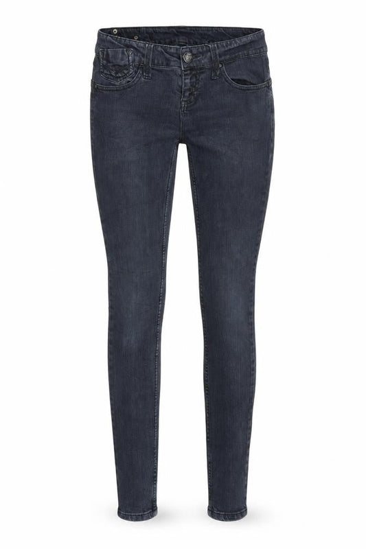 Stradivarius Womens Black Cotton Skinny Jeans Size 30 in Slim Zip
